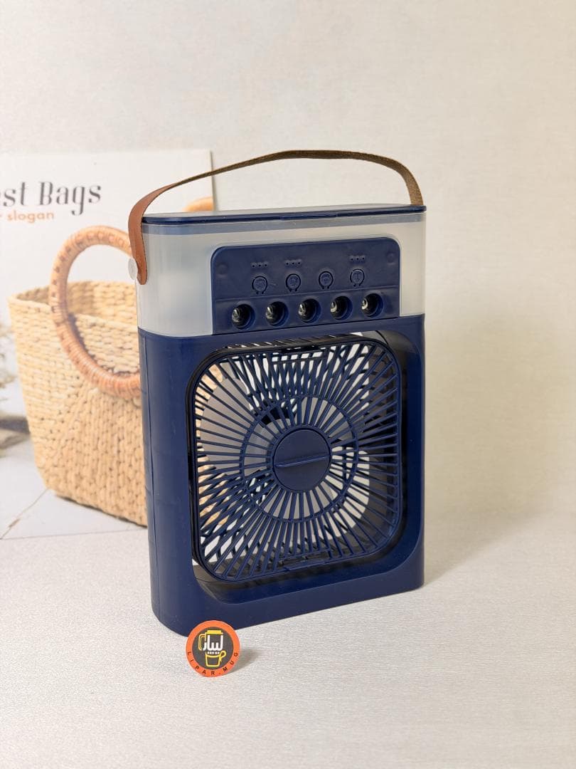 پنکه رومیزی مه پاش تایمر دار AIR COOLER FANکد 7422 — تصویر ۳