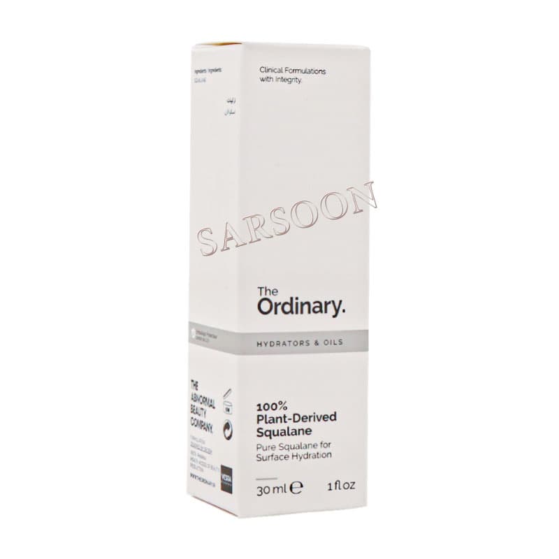 سرم اسکوالان 100 درصد گیاهی اوردینری 30 میلی لیتر Ordinary Squalane Serum — تصویر ۲