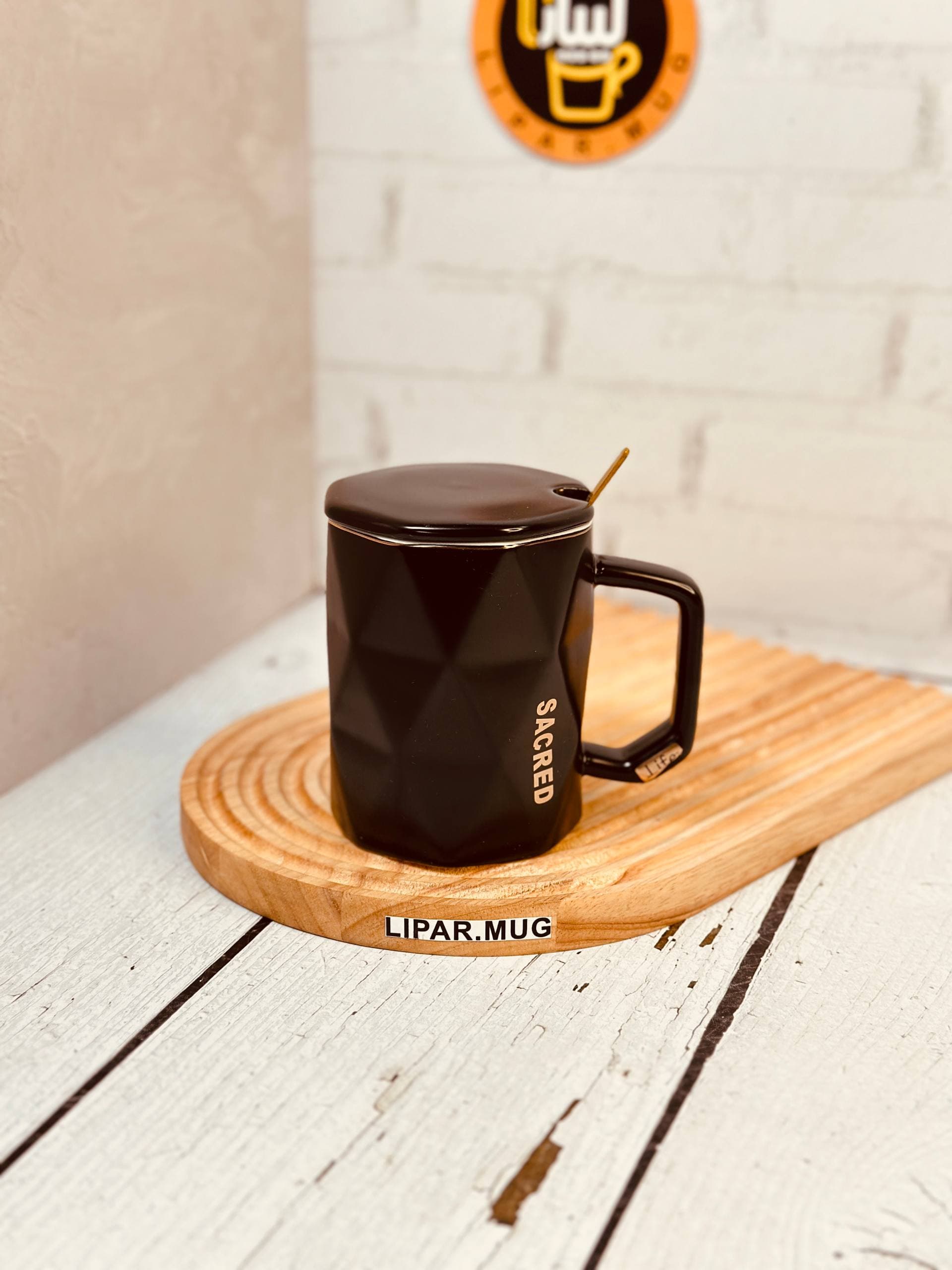 ماگ بلند لوزی لوزی کد 6264 — تصویر ۵