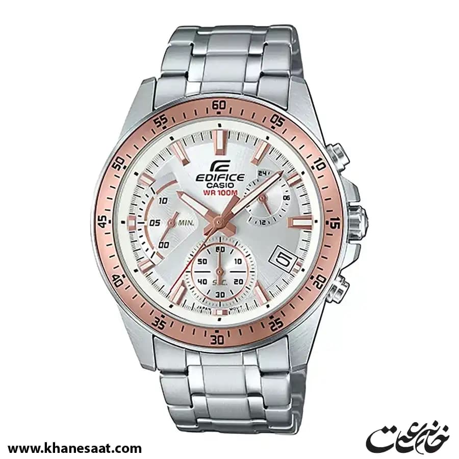 ساعت مچی مردانه کاسیو ادیفایس اصل مدل EFV-540D-7B — تصویر ۲