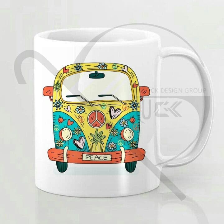 ماگ طرح فولکس واگن کد M022
