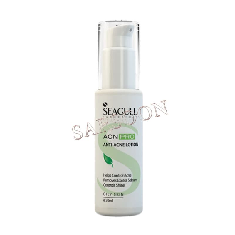 لوسیون ضد جوش سی گل مناسب پوست های چرب و آکنه دار ۵۰ میلی لیتر Seagull Anti-Acne Lotion For Skin Oily