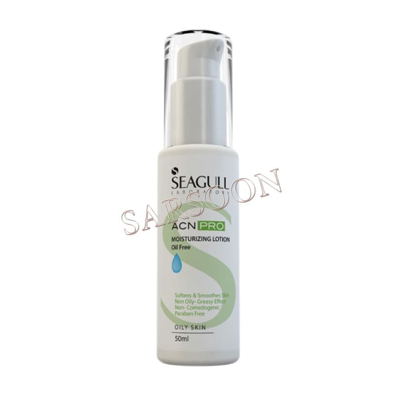 لوسیون مرطوب کننده فاقد چربی سی گل مناسب پوست های چرب و آکنه دار ۵۰ میلی لیتر Seagull Moisturizing Lotion Oil Free