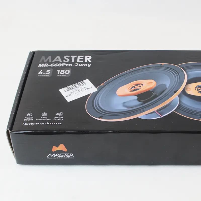 میدرنج 6 اینچ MR-660Pro-2way تیوتردار ماستر- 50 وات- بسته دو عددی — تصویر ۲
