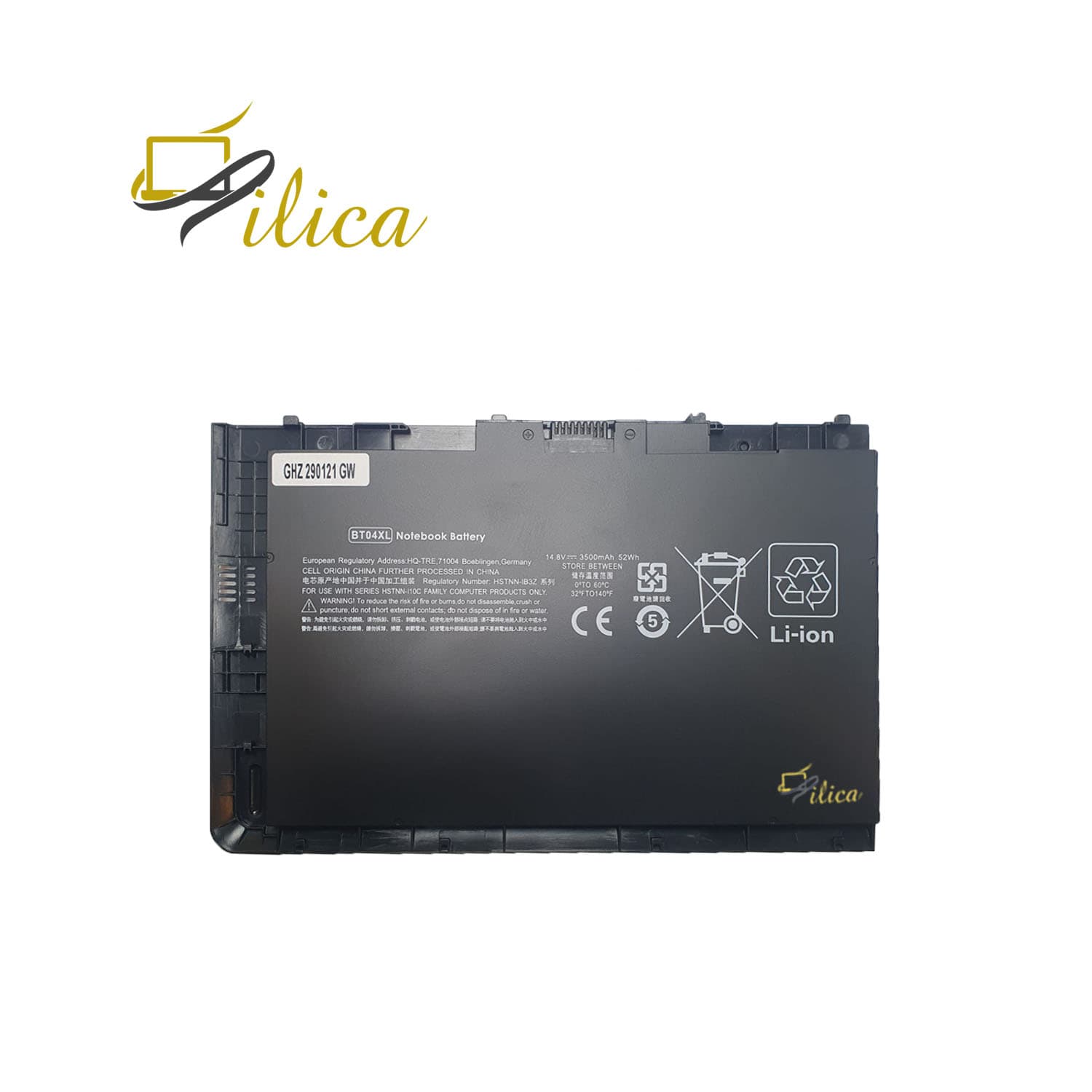 باتری لپ تاپ اچ پی HP Folio 9470m 9480m BT04XL — تصویر ۲