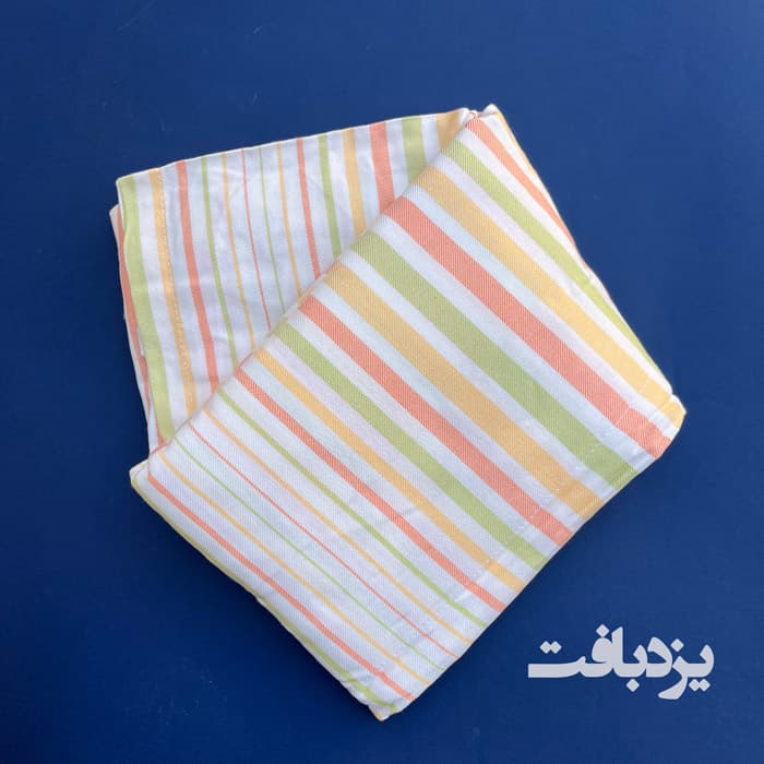 حوله تن پوش نخی ابراهیمی سایز ایکس لارج راه راه کد 1