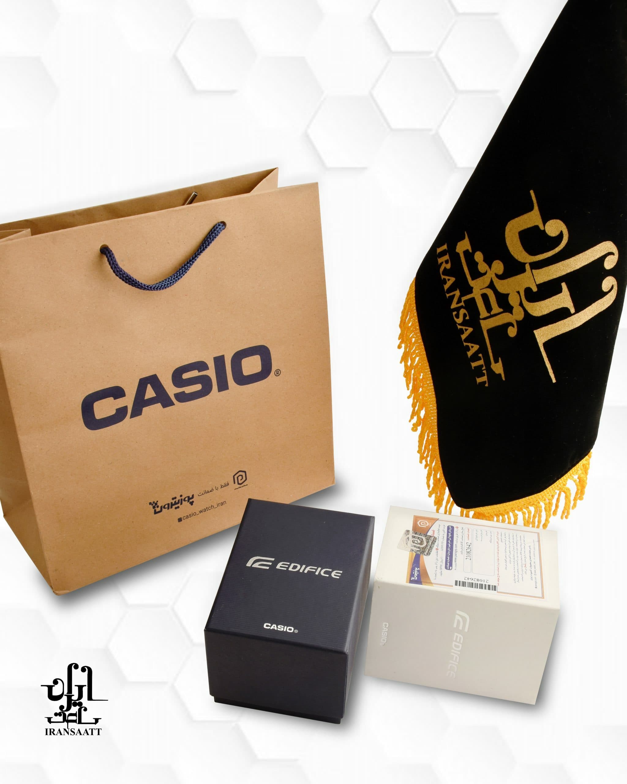 ساعت مچی مردانه کاسیو ادیفایس اصل مدل EFR-573HG-1AVUDF — تصویر ۱۰