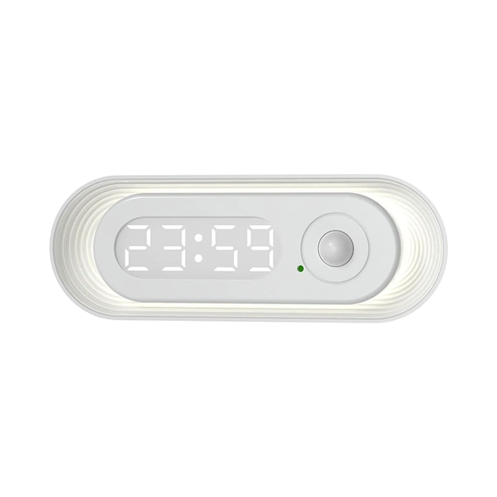 ساعت دیجیتال و چراغ خواب هوشمند نالاکال مدل Nalacal Time Human Induction Lamp Motion Sensor Light