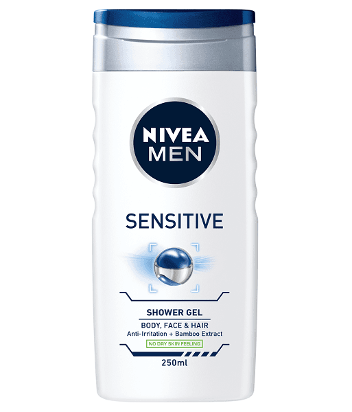 شامپو سر و بدن مردانه نیوآ مدل Sensitive حجم 250 میل