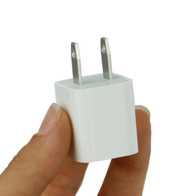 شارژر دیواری اورجینال 5 وات اپل iPhone X 1A — تصویر ۳