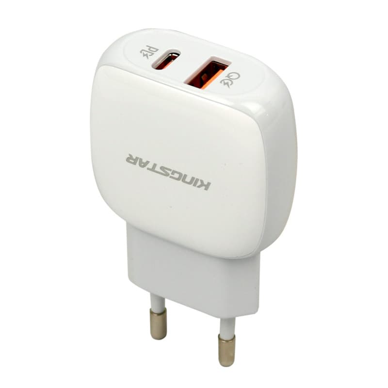 شارژر دیواری 20 وات کینگ استار KW252PQ 3A QC3 PD
