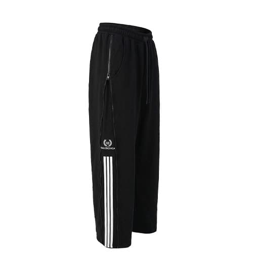 شلوار مردانه بگ ساده دو نخ پنبه مشکی Balenciaga کد 50478