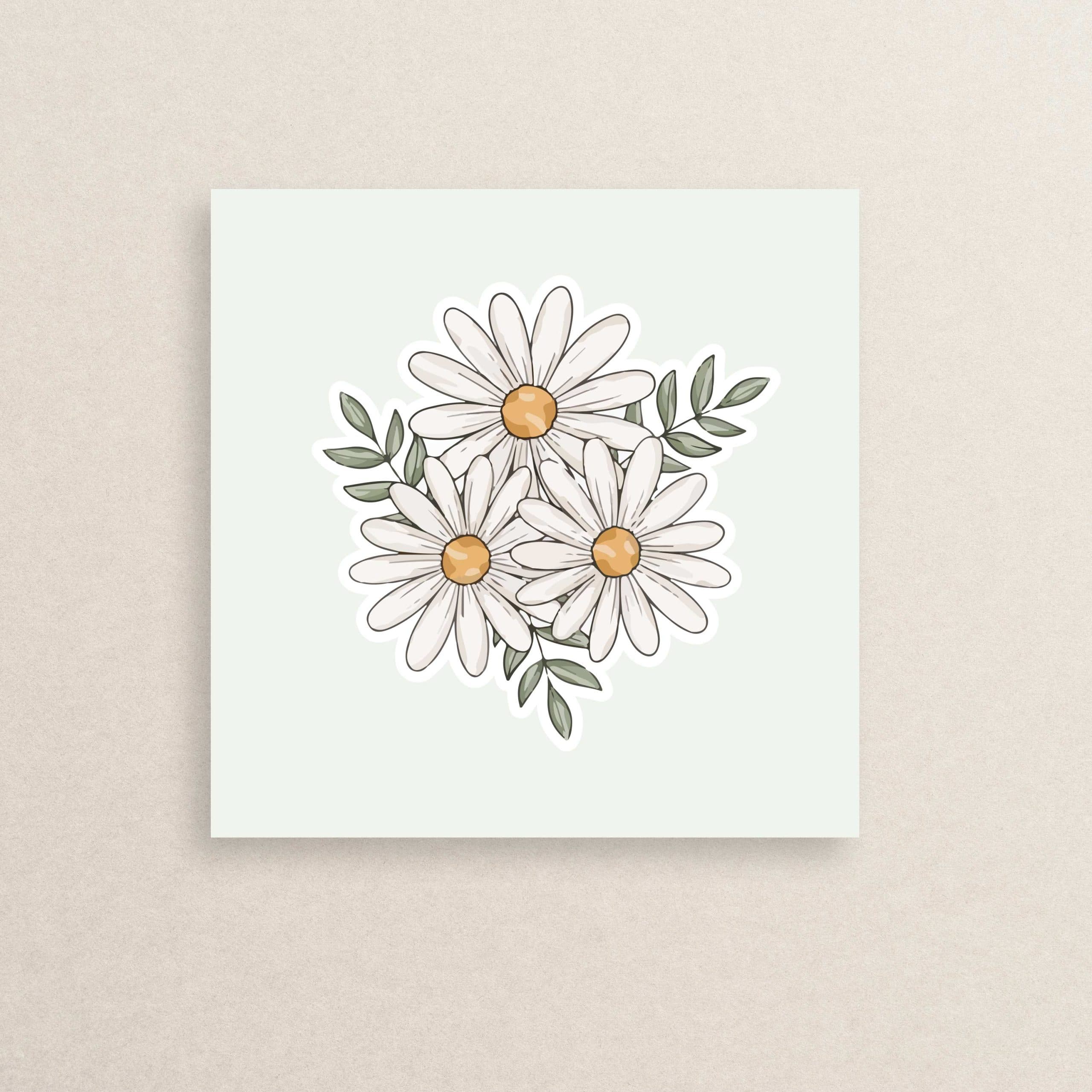 استیکر طبیعت گل 06 | The Flower Nature sticker 06