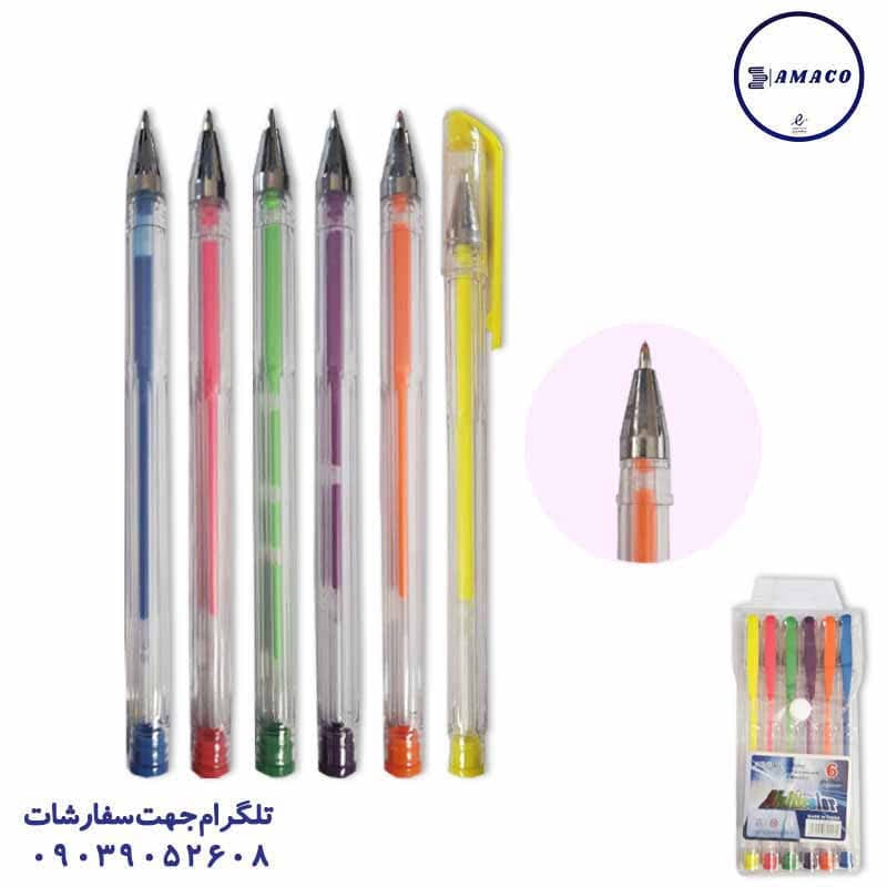 روان نویس ژله ای فسفری 6 عددی 009