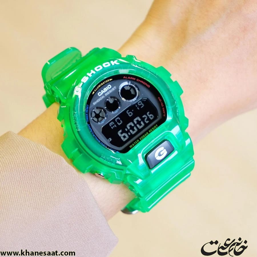 ساعت مچی مردانه کاسیو جی شاک اصل مدل DW-6900JT-3DR — تصویر ۴