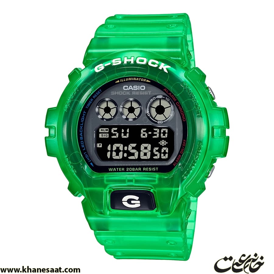 ساعت مچی مردانه کاسیو جی شاک اصل مدل DW-6900JT-3DR — تصویر ۲