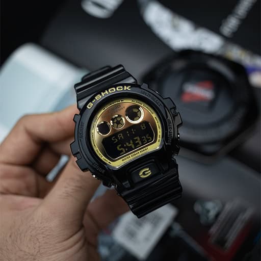 ساعت مچی مردانه کاسیو جی شاک اصل مدل DW-6900CB-1D — تصویر ۴