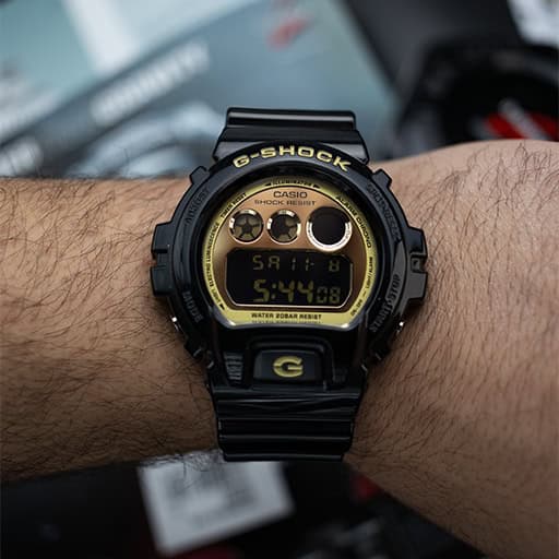 ساعت مچی مردانه کاسیو جی شاک اصل مدل DW-6900CB-1D — تصویر ۵