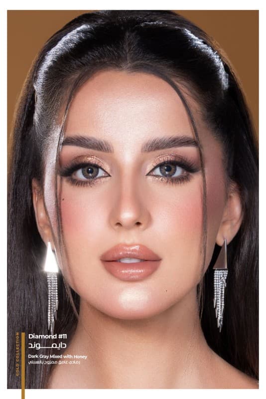 لنز دهب رنگ دیاموند 11 — تصویر ۲