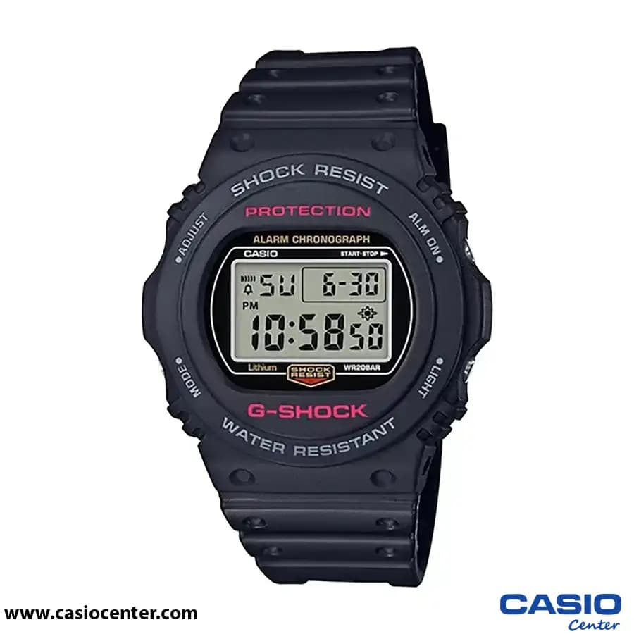 ساعت مچی مردانه کاسیو جی شاک اصل مدل DW-5750E-1D