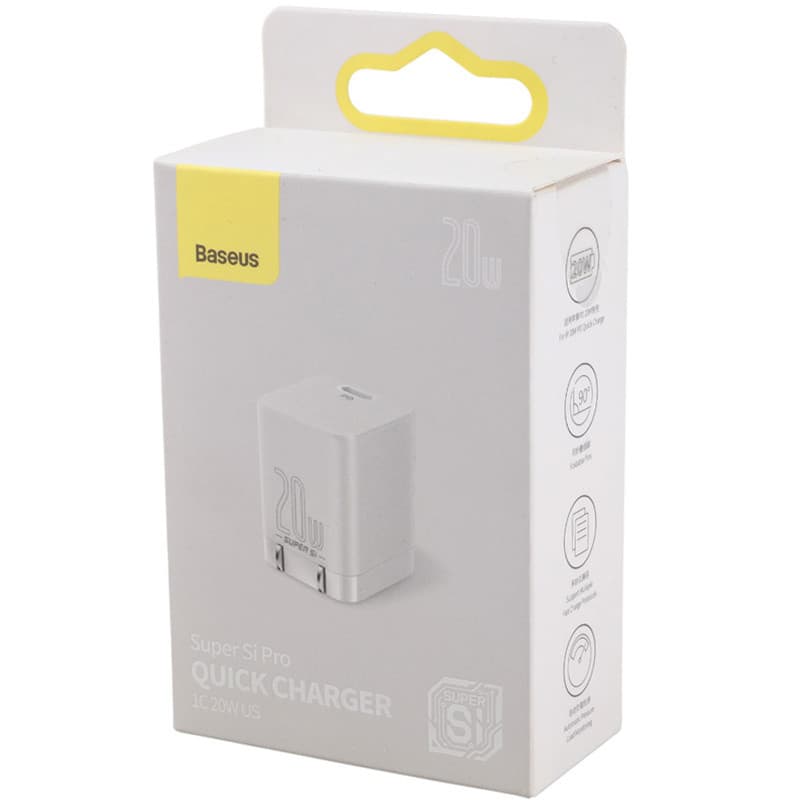 شارژر دیواری 20 وات باسئوس Super-Si CCSUP-B0 QC3.0 PD 3A — تصویر ۲