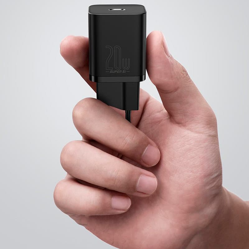 شارژر دیواری 20 وات باسئوس Super-Si CCSUP-B0 QC3.0 PD 3A — تصویر ۸