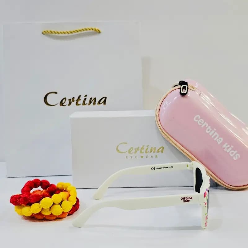عینک آفتابی بچه گانه برند سرتینا مدل CK-1185 — تصویر ۳