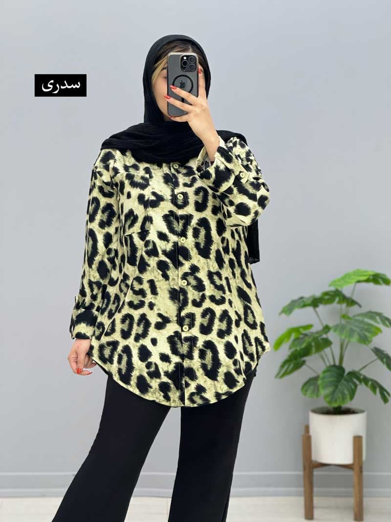 شومیز مانتویی دریا کد 10101529 — تصویر ۴