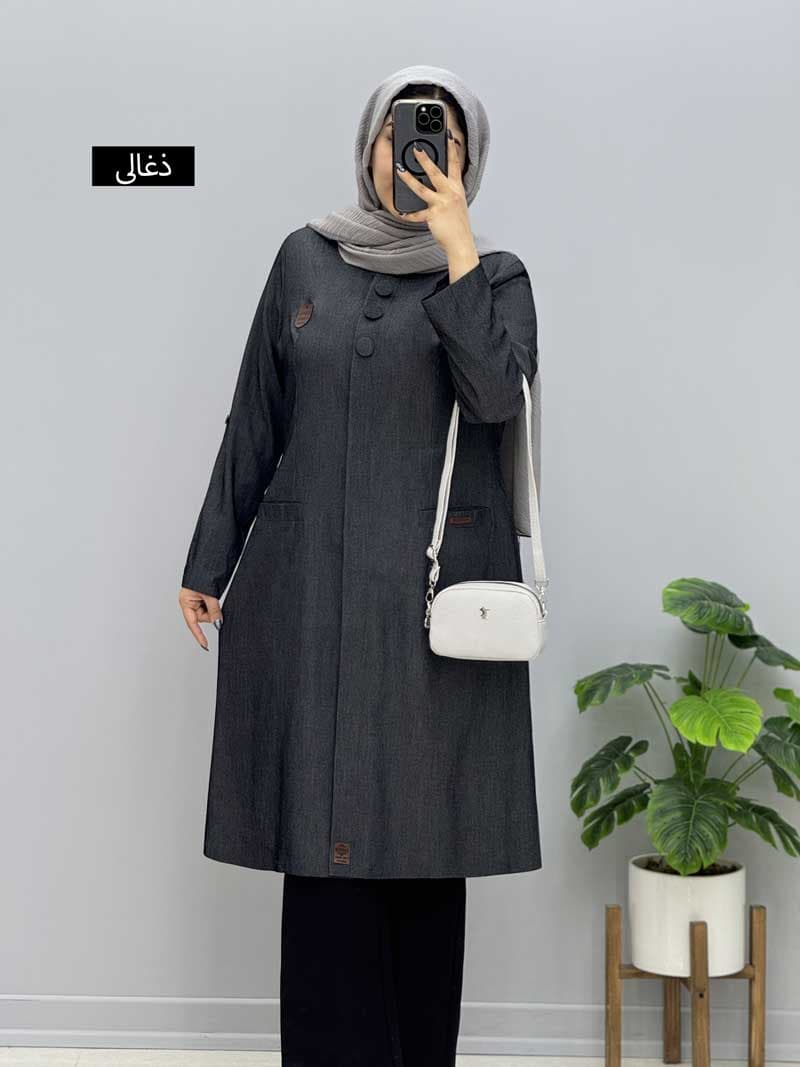 مانتو تنسل حانیه کد 458160 — تصویر ۶