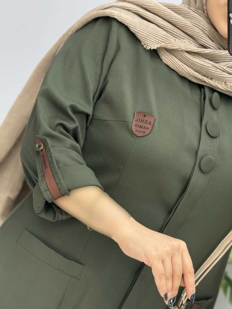 مانتو تنسل حانیه کد 458160 — تصویر ۸