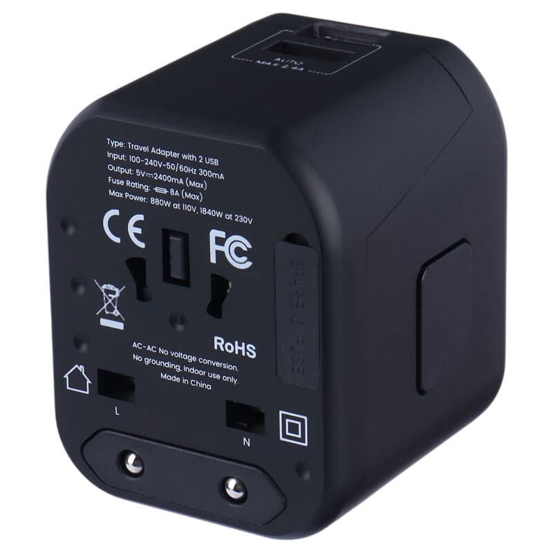 شارژر دیواری 12 وات یوسامز US-CC173 2.4A — تصویر ۶
