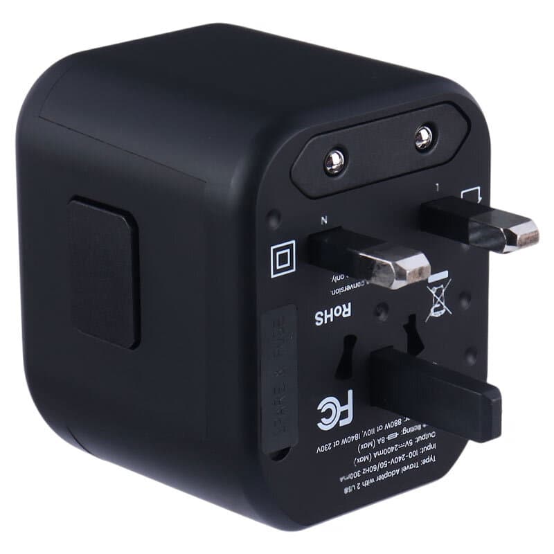 شارژر دیواری 12 وات یوسامز US-CC173 2.4A — تصویر ۲