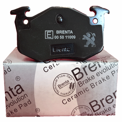 لنت ترمز عقب Brenta پژو 206(تیپ5-6)