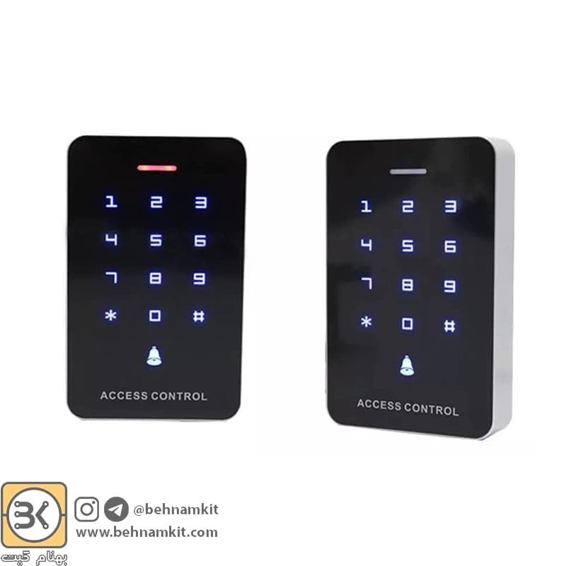 دستگاه اکسس کنترل RFID 125KHz لمسي مدل A3 — تصویر ۲