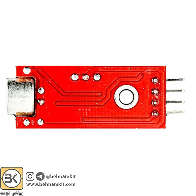 ماژول سنسور صوت – سنسور صدا KY-037 — تصویر ۳