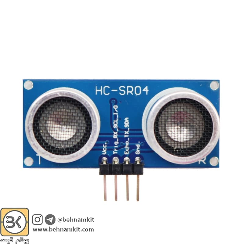 ماژول فاصله سنج SRF04 آلتراسونیک Ultrasonic — تصویر ۲