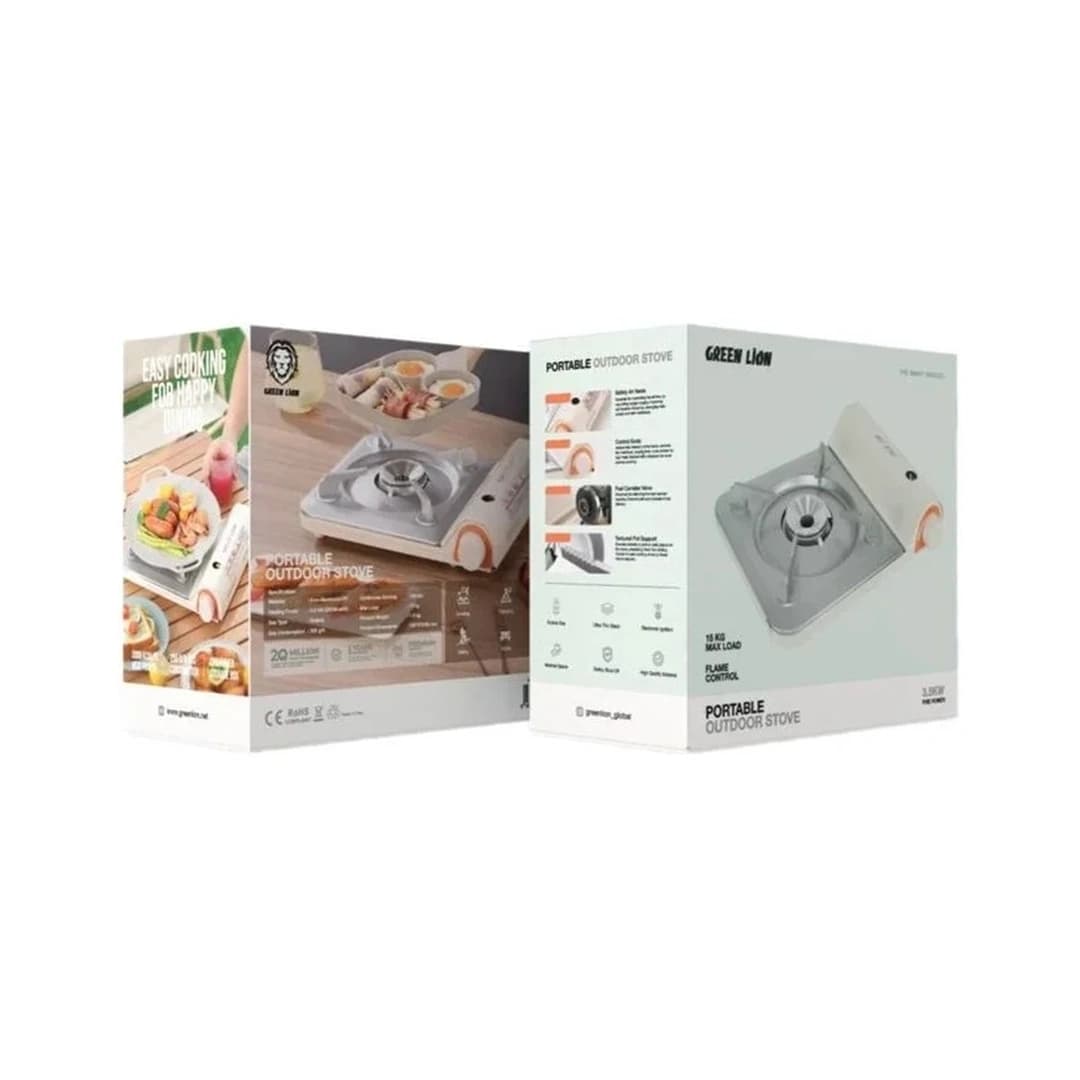 گاز کمپینگ گرین لاین مدل Green Lion Portable Outdoor Stove — تصویر ۴