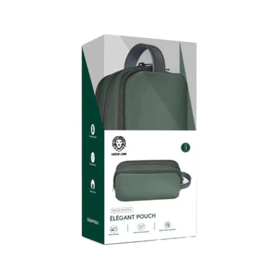 کیف لوازم جانبی گرین لاین مدل Green Lion Elegant Pouch — تصویر ۲