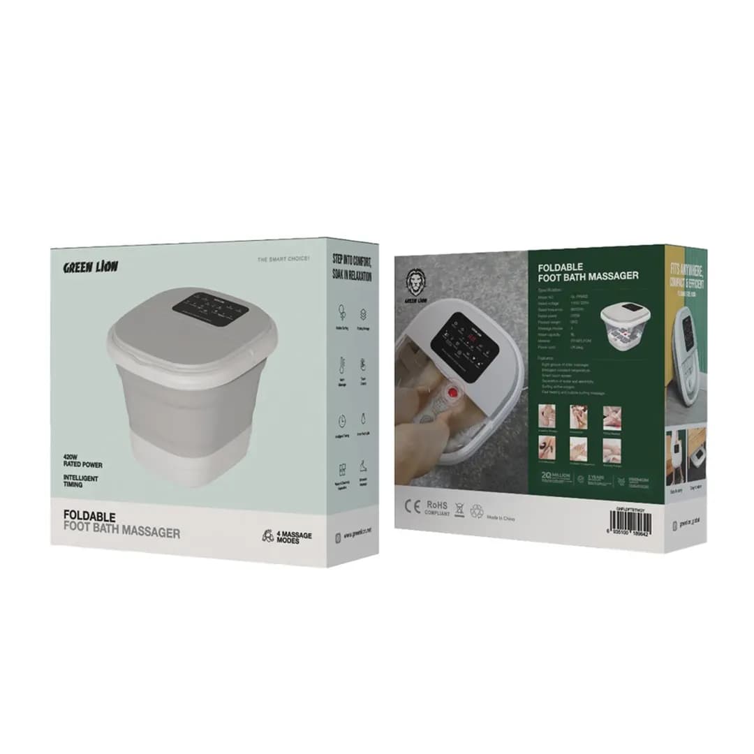 ماساژور پا گرین مدل Green Lion Foldable Foot Bath Massager — تصویر ۲