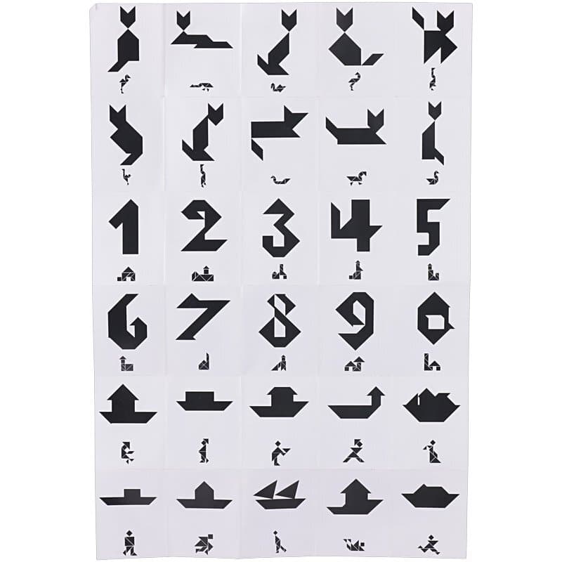 بازی فکری تانگرام 14 تکه 2 نفره سلفونی شایان تویز کد 60 — تصویر ۴