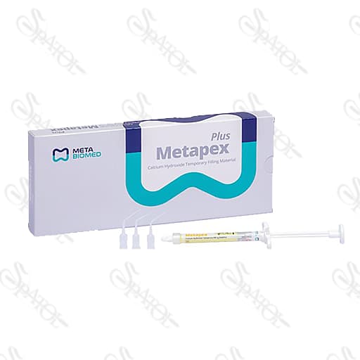 کلسیم هیدروکساید سرنگی به همراه ید 2.2 گرمی متاپکس Metapex