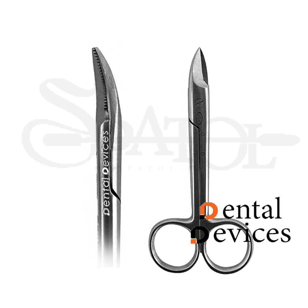 قیچی کرون بر دنتال دیوایسDental device ( صاف و کج ) — تصویر ۲