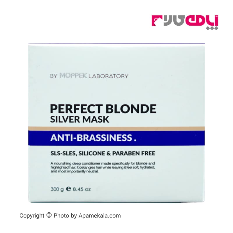 ماسک مو موپک مدل perfect blonde حجم 300 میل — تصویر ۲
