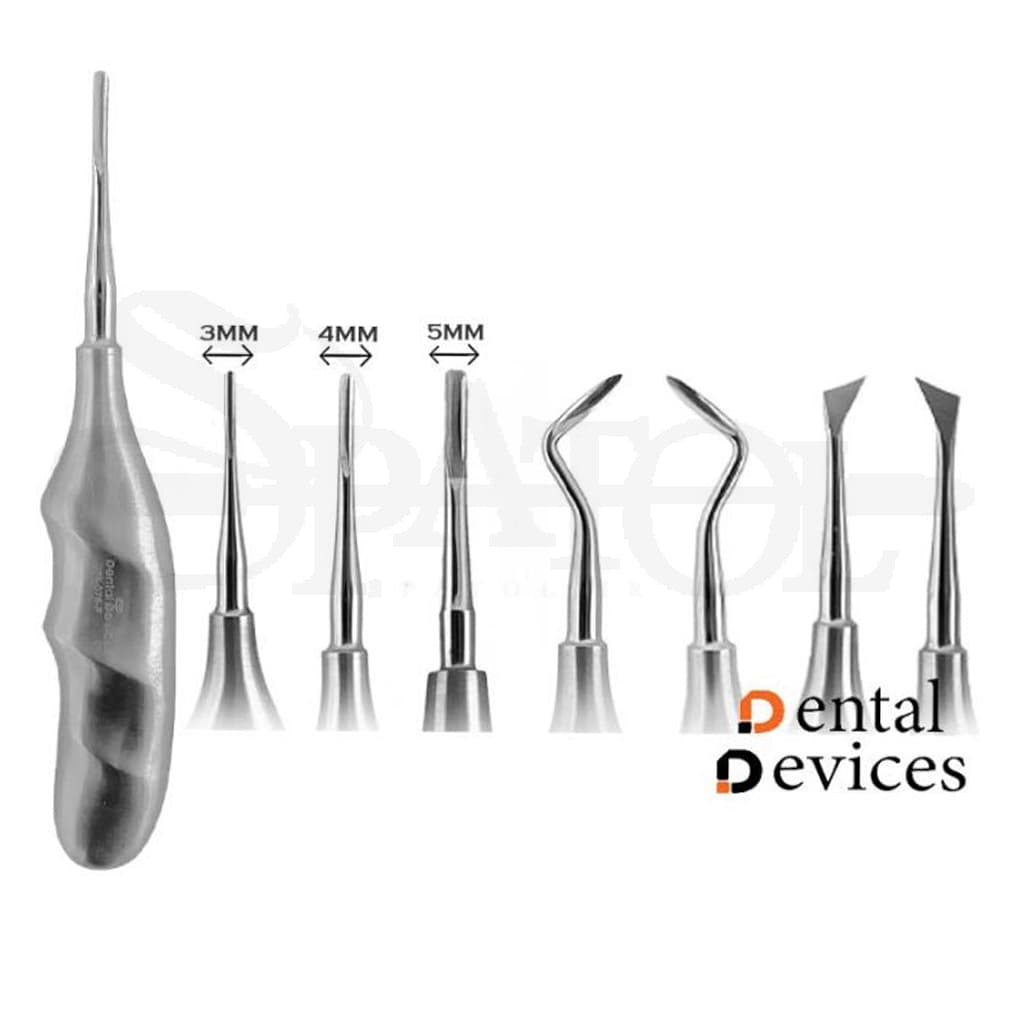 ست الواتور اناتومیک ۷ عددی دنتال دیوایسDental device
