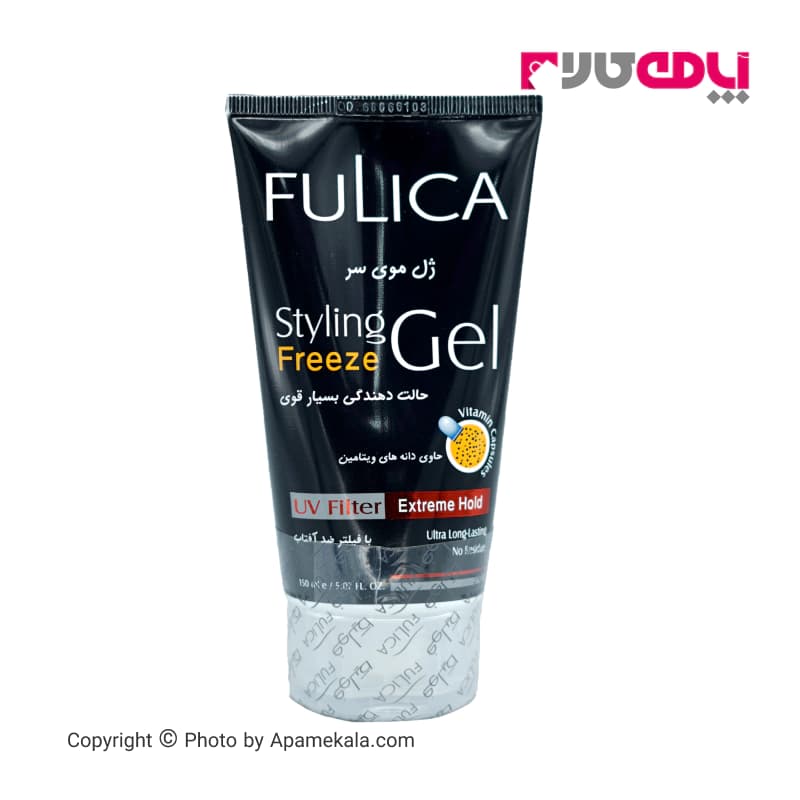 ژل موی حات دهنده بسیار قوی فولیکا مدل STYLING FREEZE