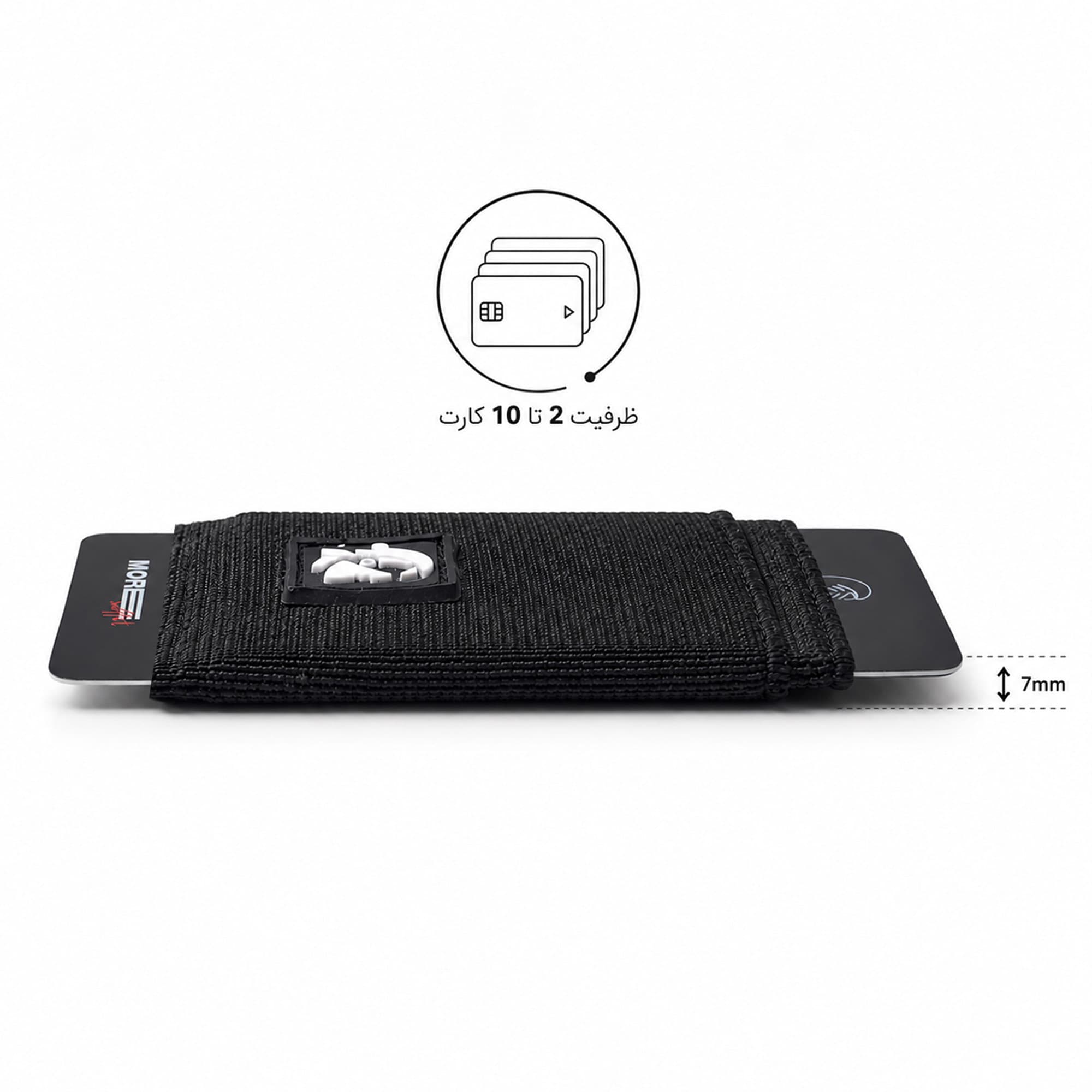 کیف پول جاکارتی جیبی زنانه و مردانه موریی مدل Flex Pocket — تصویر ۵