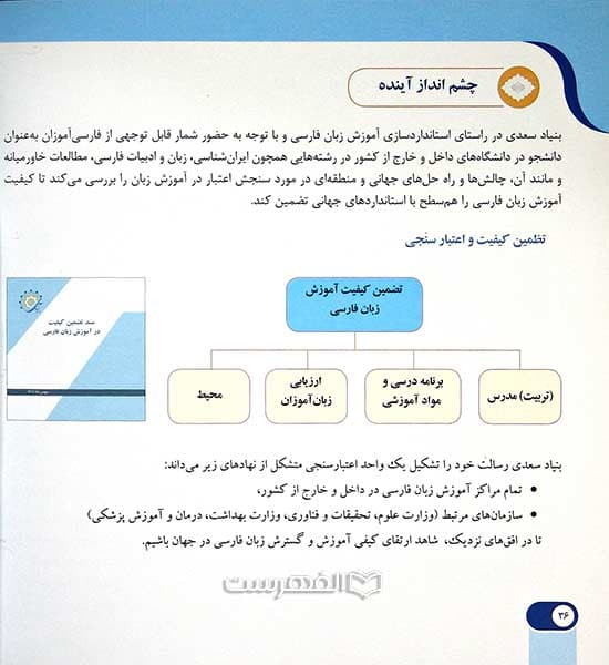 بروشور: بنیاد سعدی — تصویر ۲