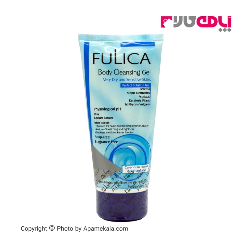شامپو بدن مناسب پوست های خیلی خشک و حساس فولیکا / fulica body cleansing gel very dry and senstive skin
