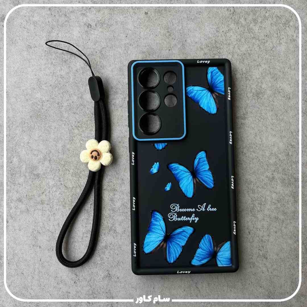قاب سولید پروانه های آبی
