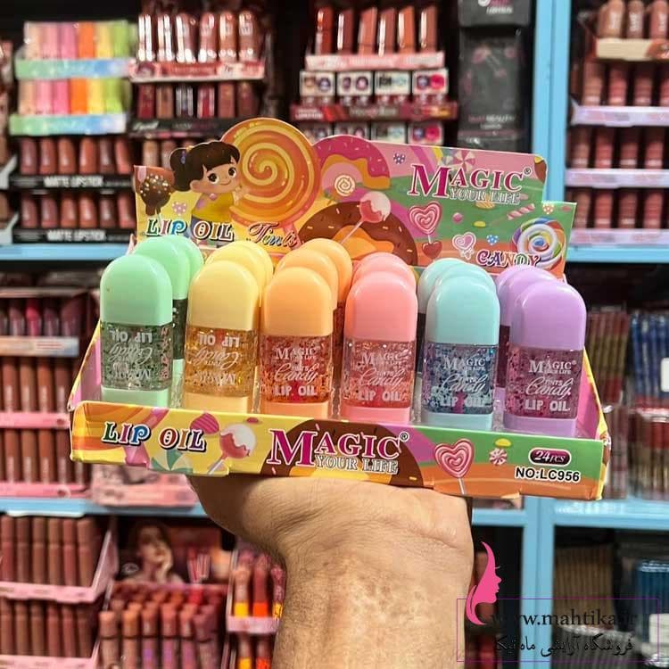 برق لب فانتزی حرارتی MAGIC | برق لب دخترانه کپسولی — تصویر ۳